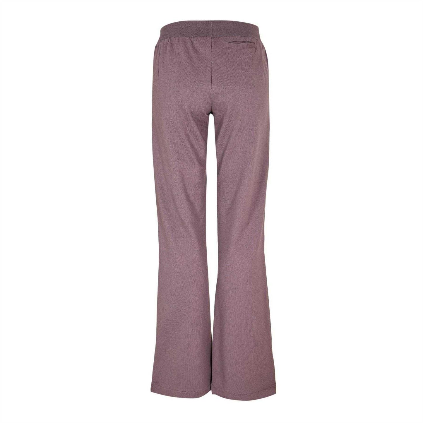 Purple - Back - Puma Womens-Ladies Flared Jogging Bottoms