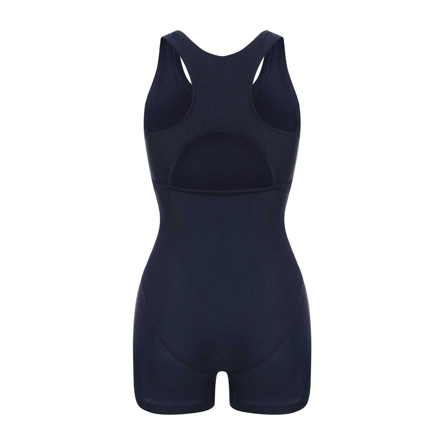 Navy - Back - Slazenger Womens-Ladies Xtra Life One Piece Swimsuit