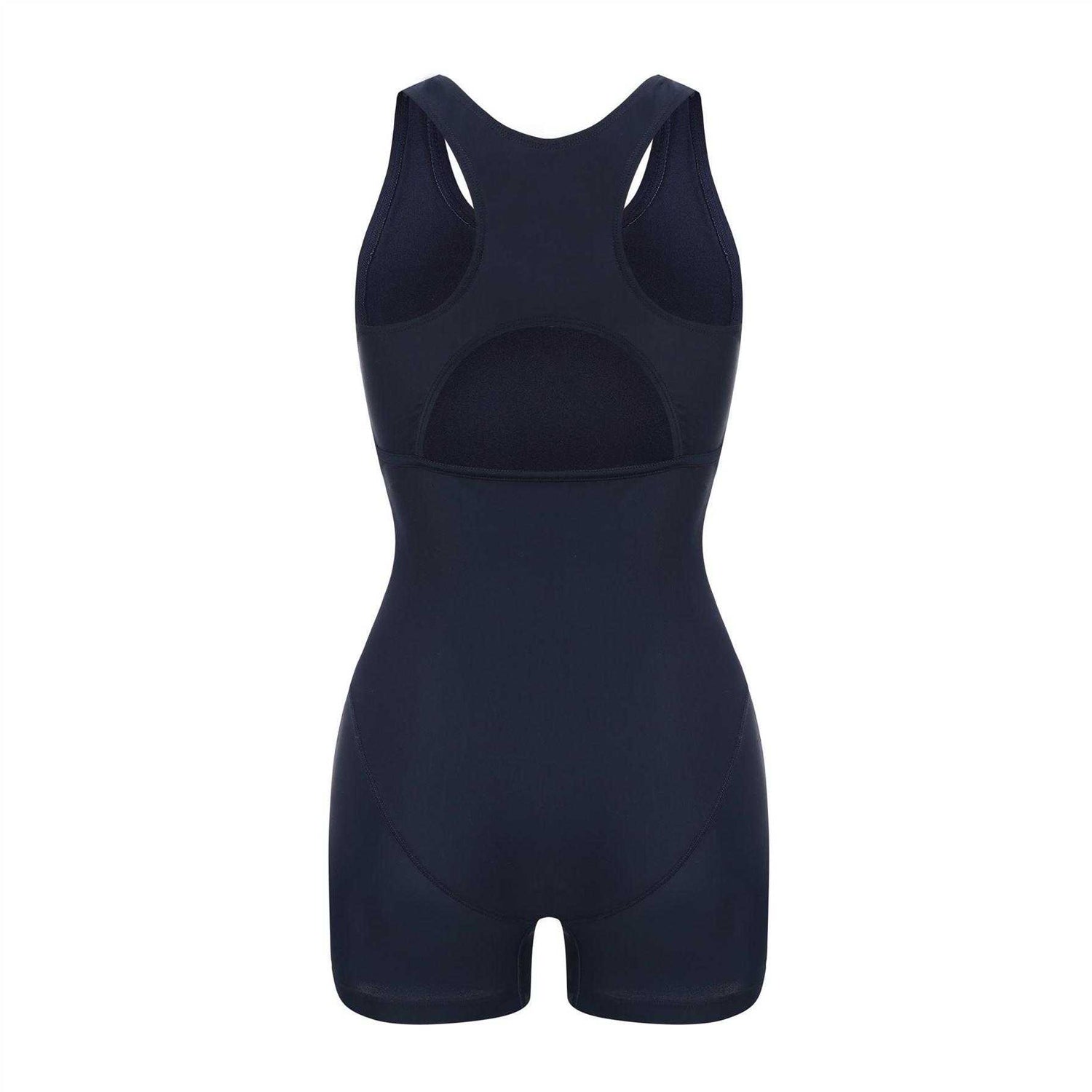 Navy - Back - Slazenger Womens-Ladies Xtra Life One Piece Swimsuit