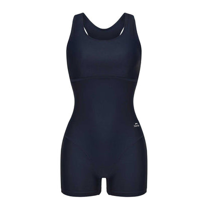 Navy - Front - Slazenger Womens-Ladies Xtra Life One Piece Swimsuit