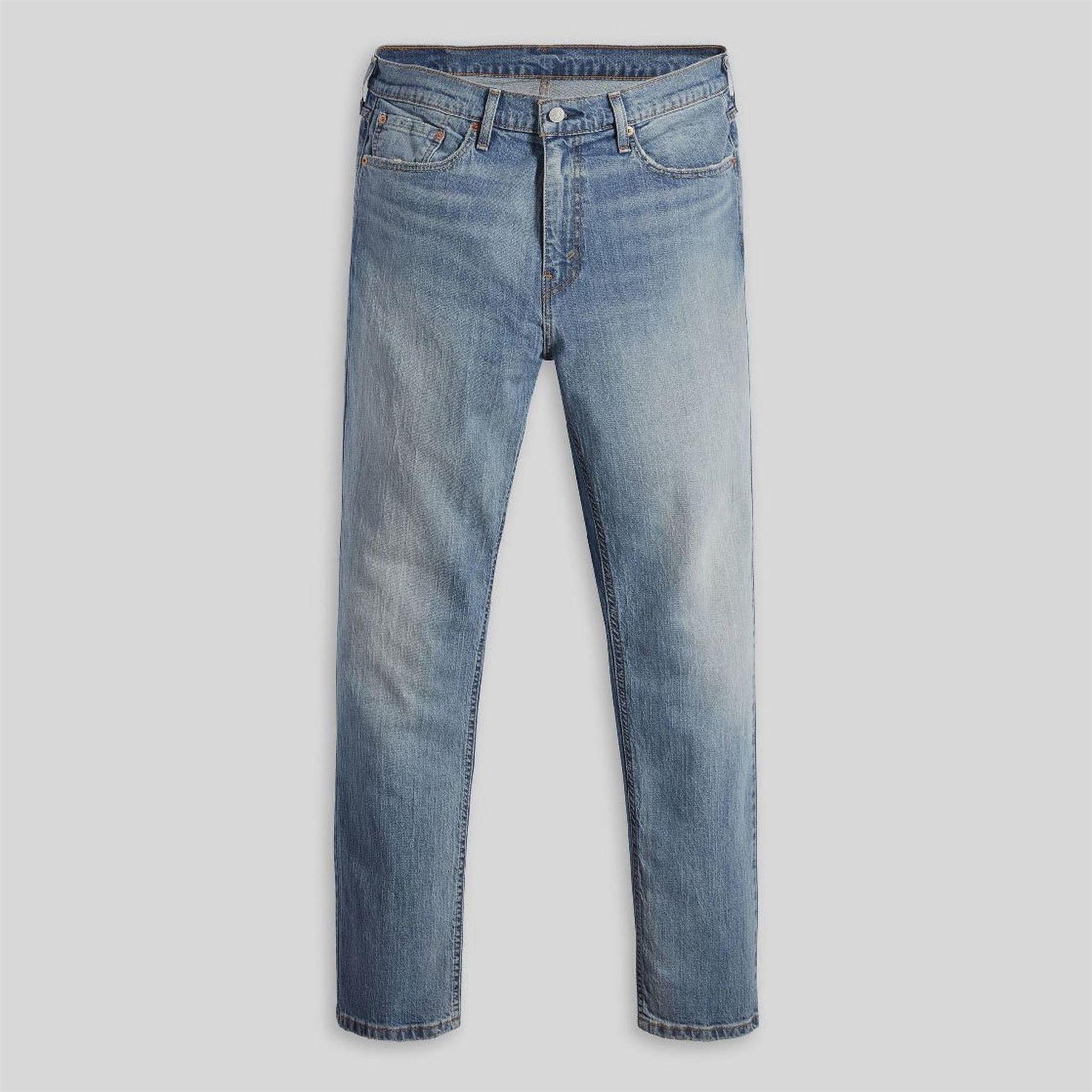 Never Give U Up - Front - Levis Mens Denim 5 Pockets Tapered Jeans