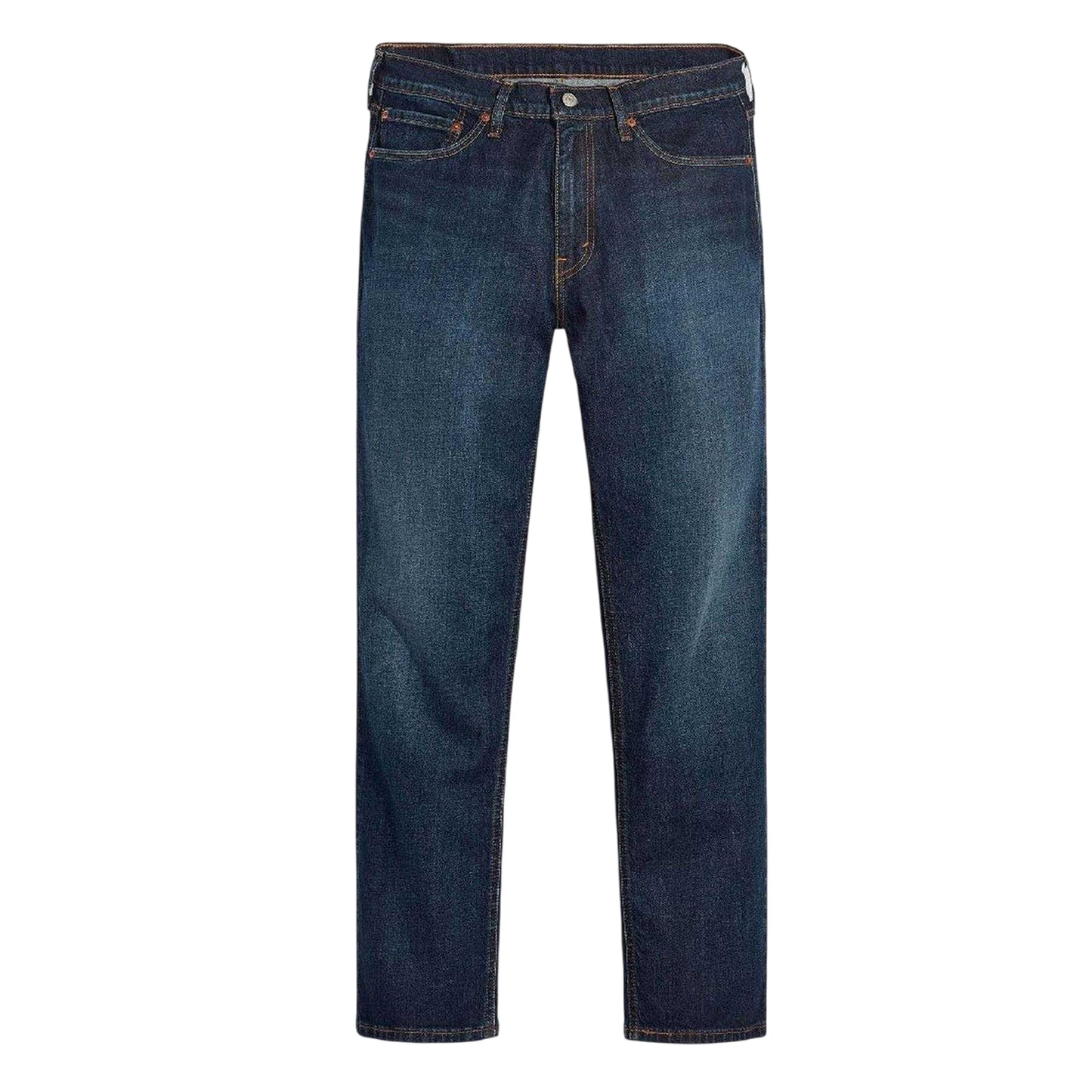 Blue - Front - Levis Mens Denim 5 Pockets Tapered Jeans