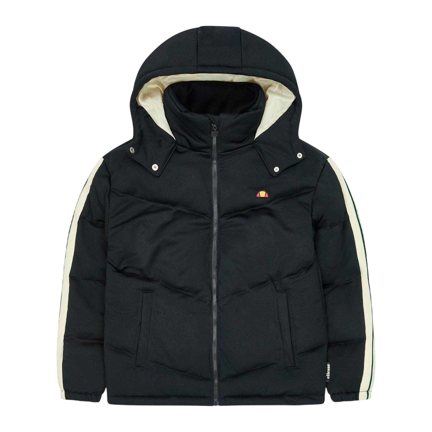 Black - Front - Ellesse Womens-Ladies Marialuisa Quilted Jacket
