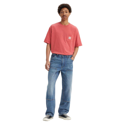 Blue - Lifestyle - Levis Mens 568 Denim Loose Jeans
