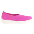 Violet - Side - FitFlop Womens-Ladies Uberknit Slip-on Pumps