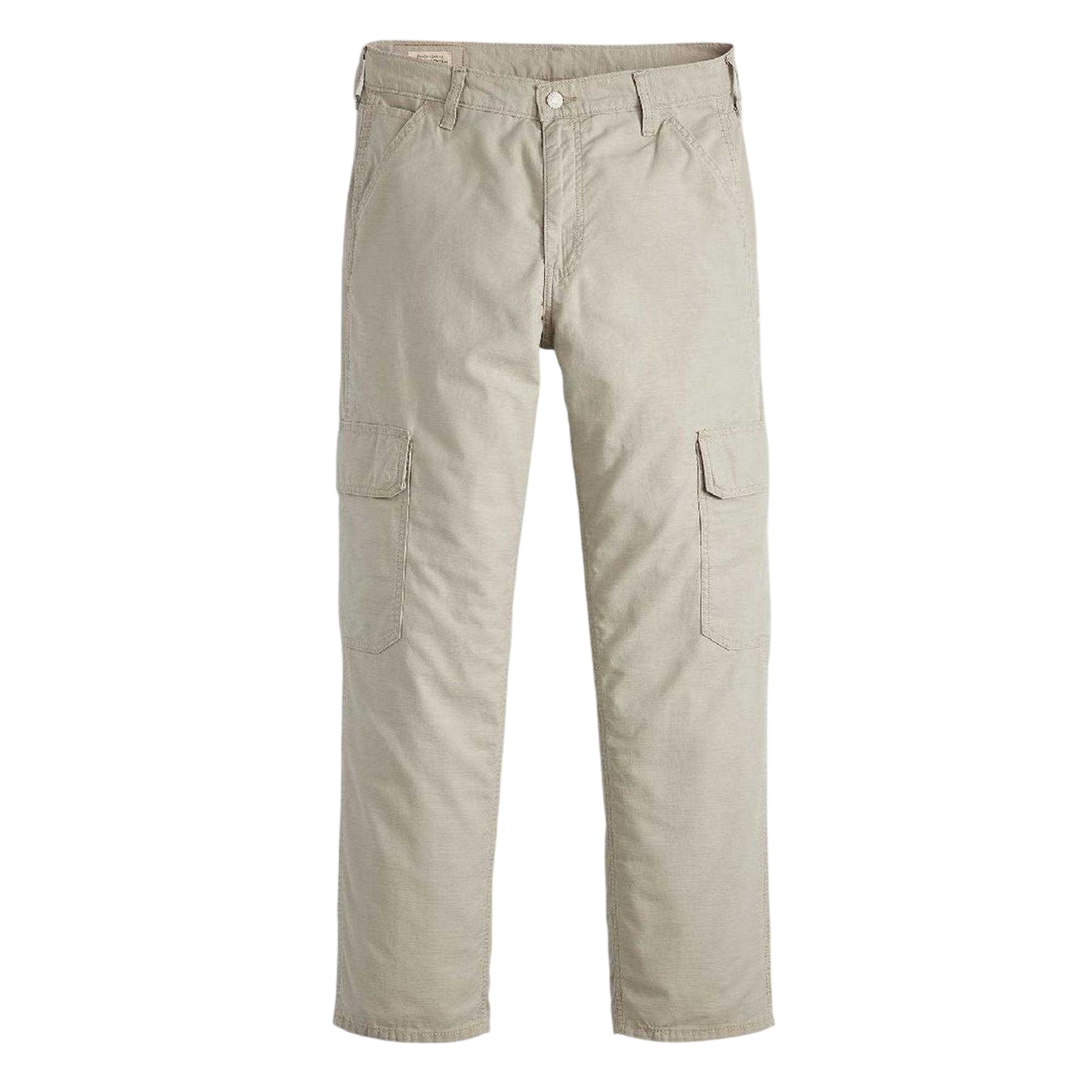 Vintage Khaki - Front - Levis Mens 568 Loose Cargo Trousers
