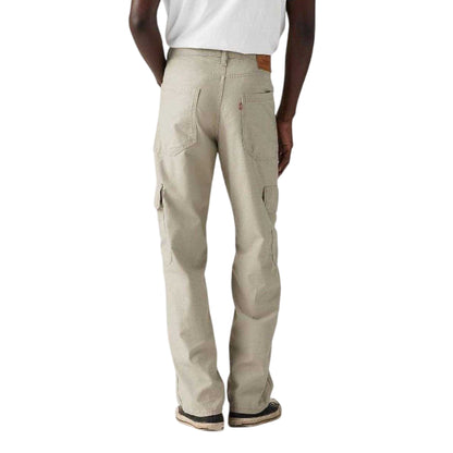 Vintage Khaki - Back - Levis Mens 568 Loose Cargo Trousers