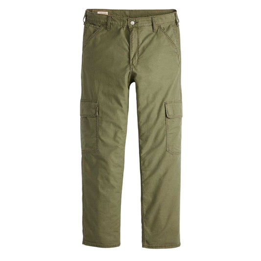 Ivy Green - Front - Levis Mens 568 Loose Cargo Trousers