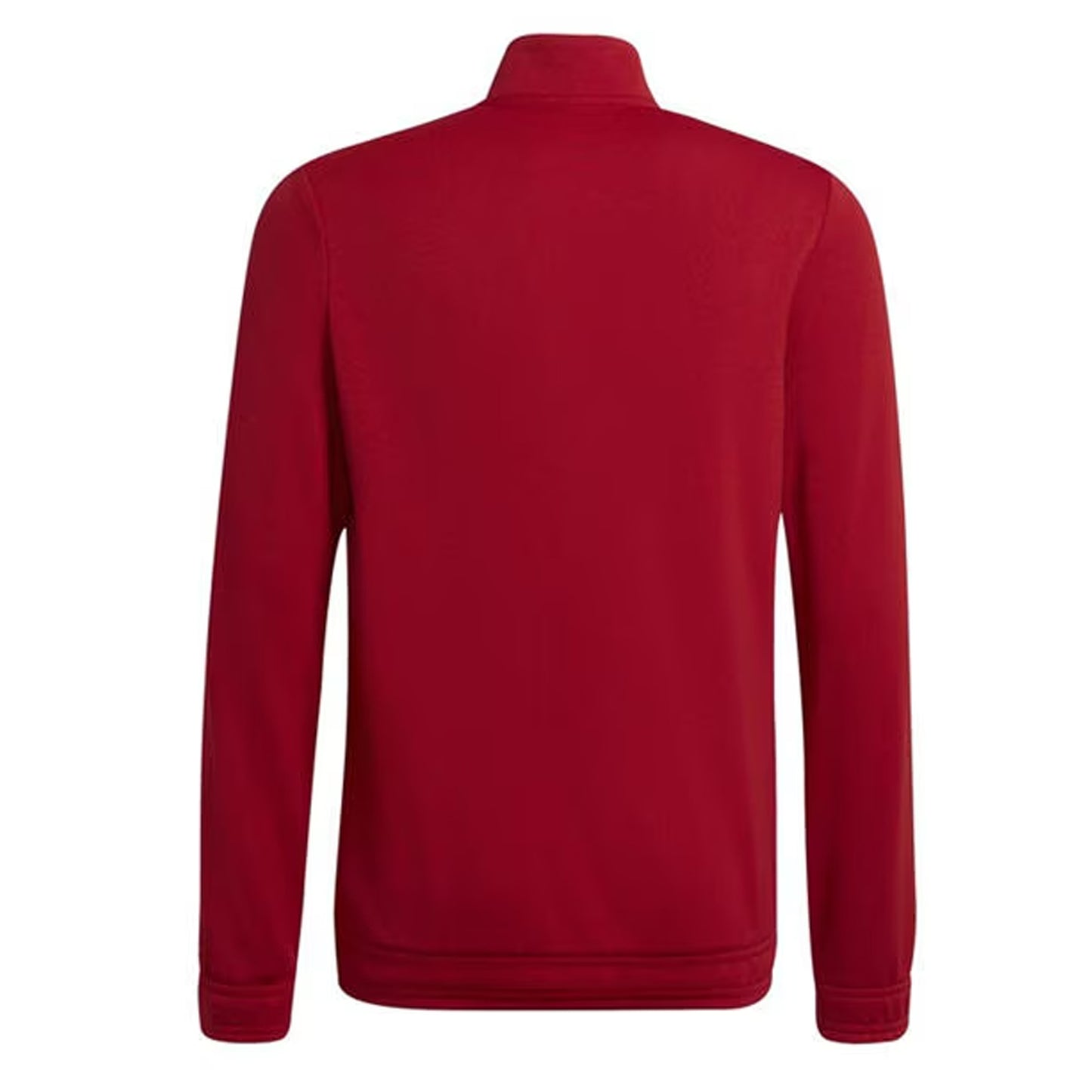 Red - Back - Adidas Childrens-Kids Entrada 22 Long-Sleeved Tracksuit Top