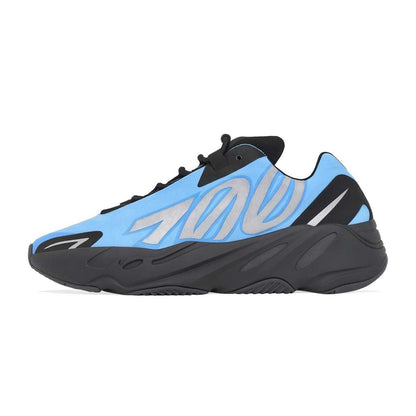 Cyan-Blue - Back - Yeezy Childrens-Kids 700 MNVN Trainers