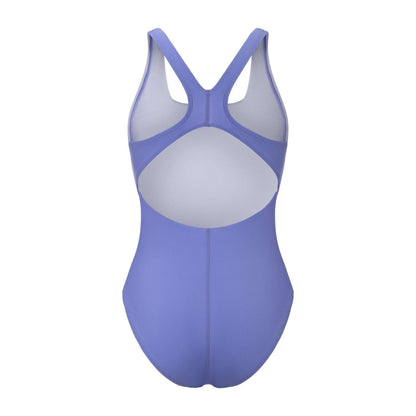 Periwinkle - Back - Slazenger Womens-Ladies Square Neck One Piece Swimsuit