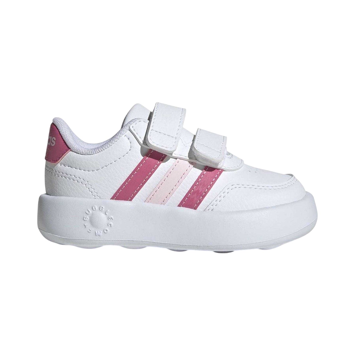 White-Pink - Lifestyle - Adidas Baby Breaknet 3.0 Low Cut Trainers