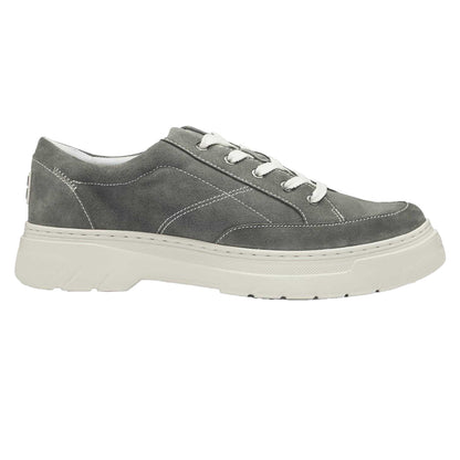 Green - Side - Hugo Mens Suede Derby Shoes