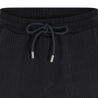 Dark Blue - Back - Boss Mens Huxley Logo Polo Shirt