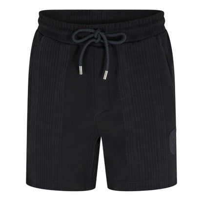 Dark Blue - Front - Boss Mens Huxley Logo Polo Shirt
