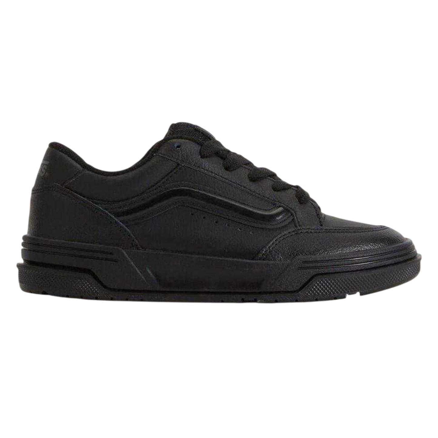 Black - Front - Vans Childrens-Kids Ward Suede Flat Trainers
