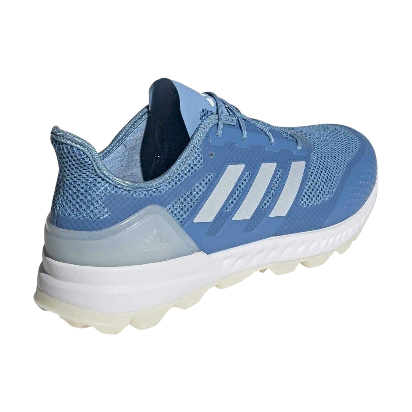 Blue - Back - Adidas Childrens-Kids Adipower 3 Stripes Hockey Trainers