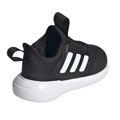 Black-White - Back - Adidas Baby Tensaur Triple Stripe Trainers