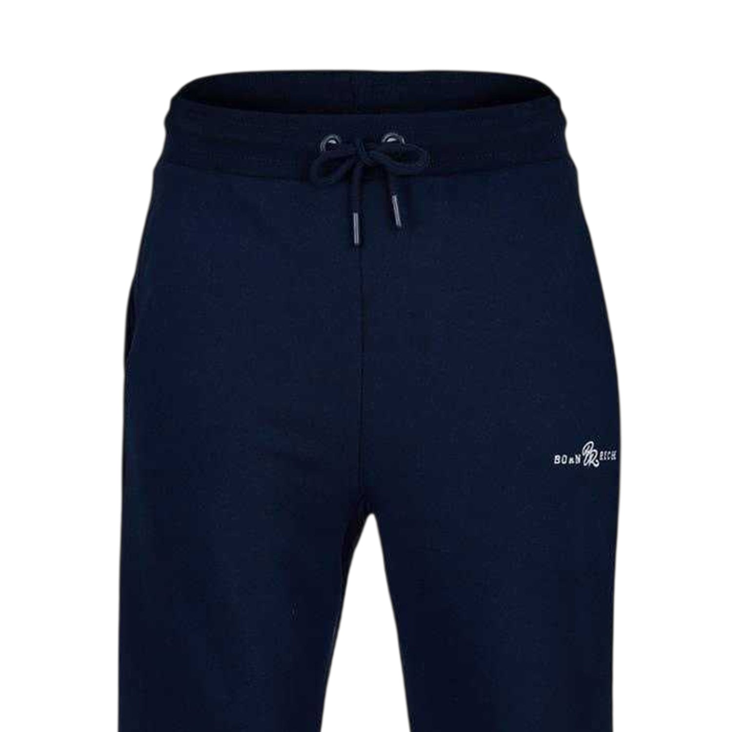 Blue - Back - Born Rich Mens Reydan Fleece Jogging Bottoms