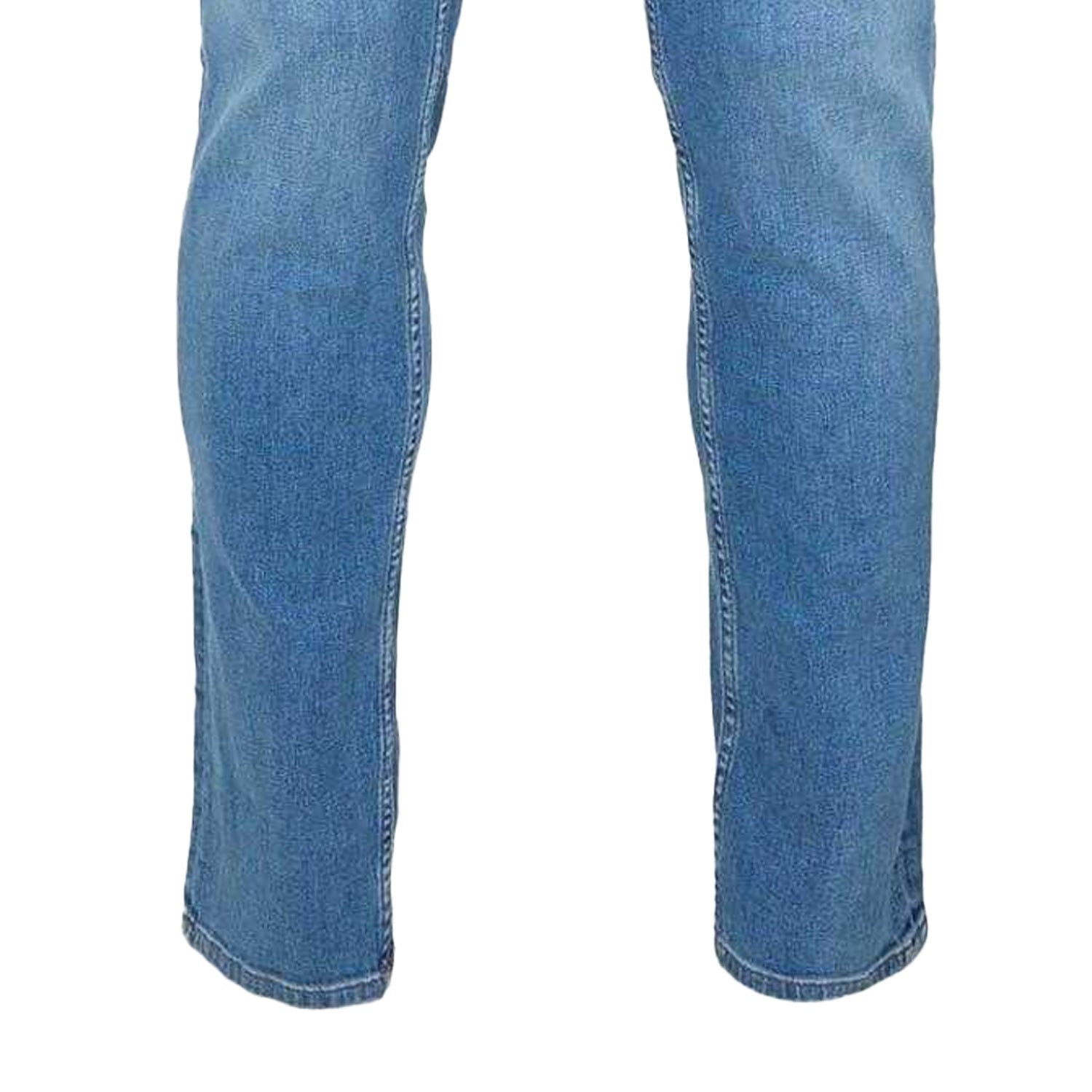 Turquoise-Aqua - Side - Boss Mens Delano 5 Pockets Slim Jeans