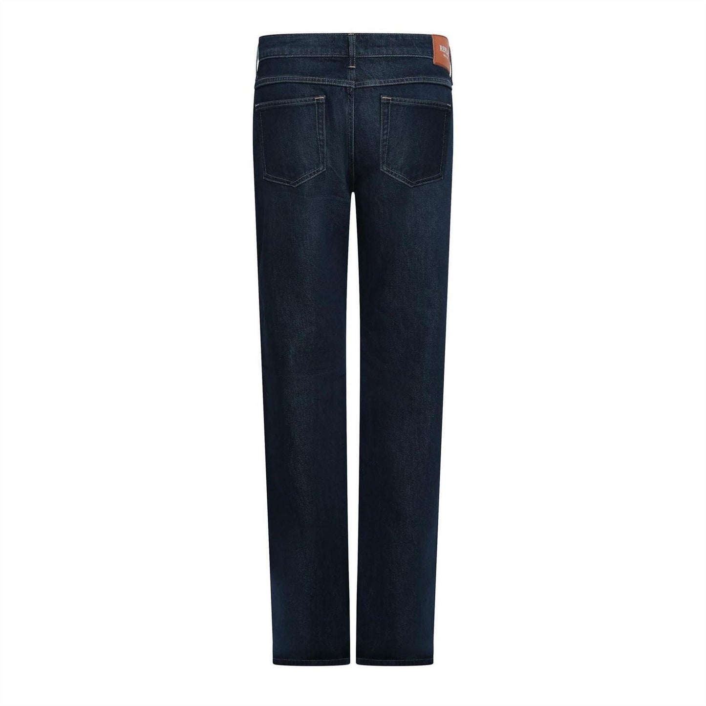 Blue - Back - Replay Mens Straight Jeans
