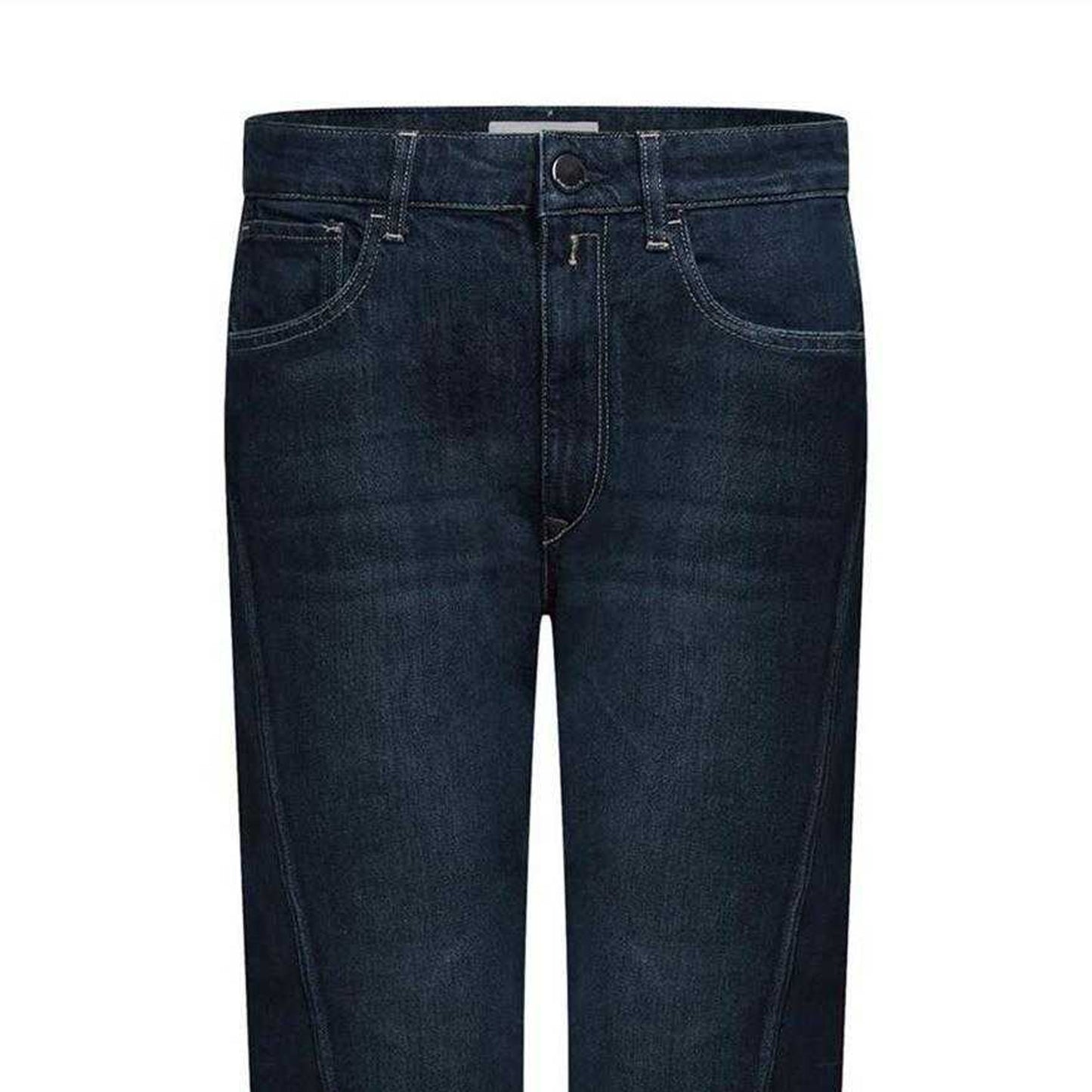 Blue - Side - Replay Mens Straight Jeans