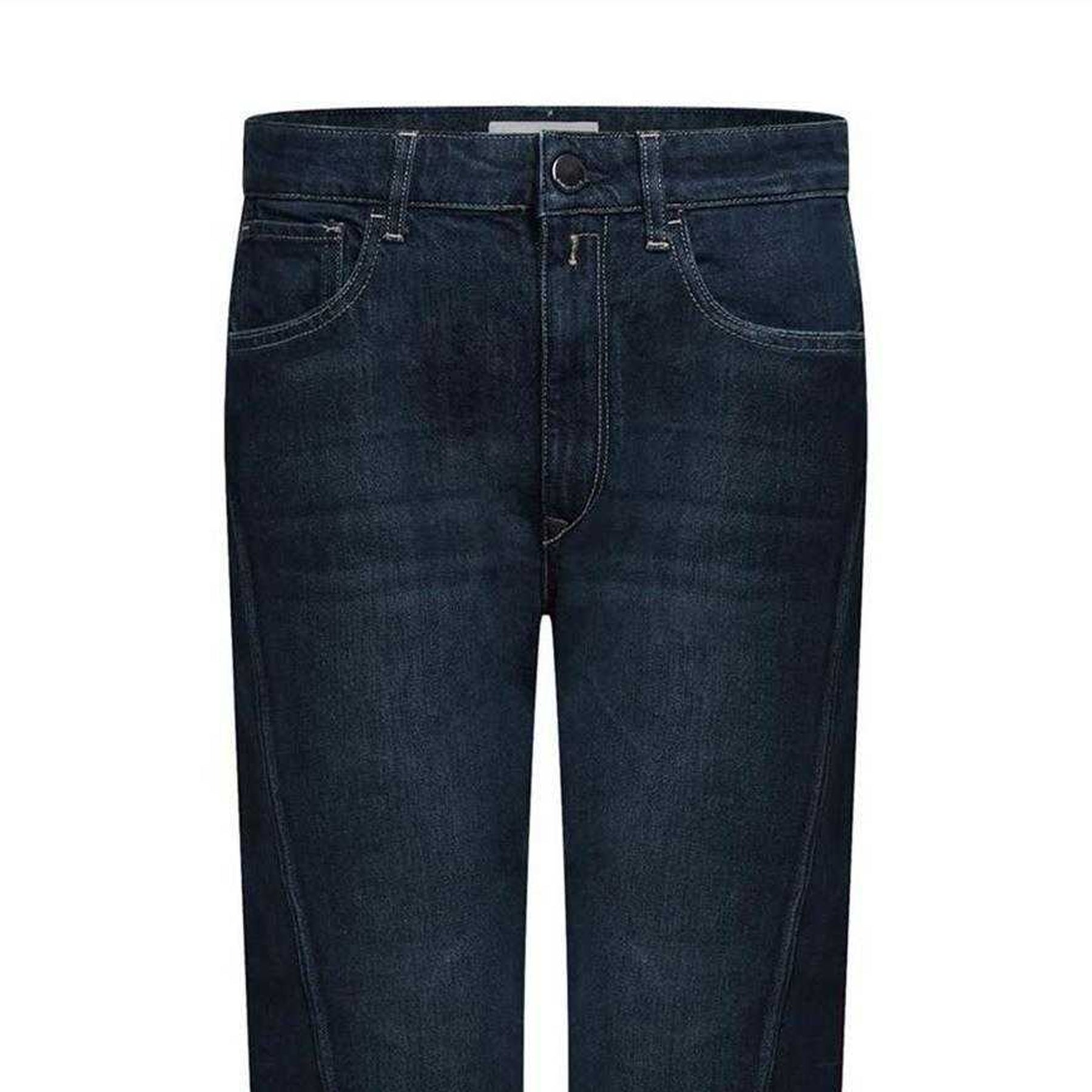 Blue - Side - Replay Mens Straight Jeans