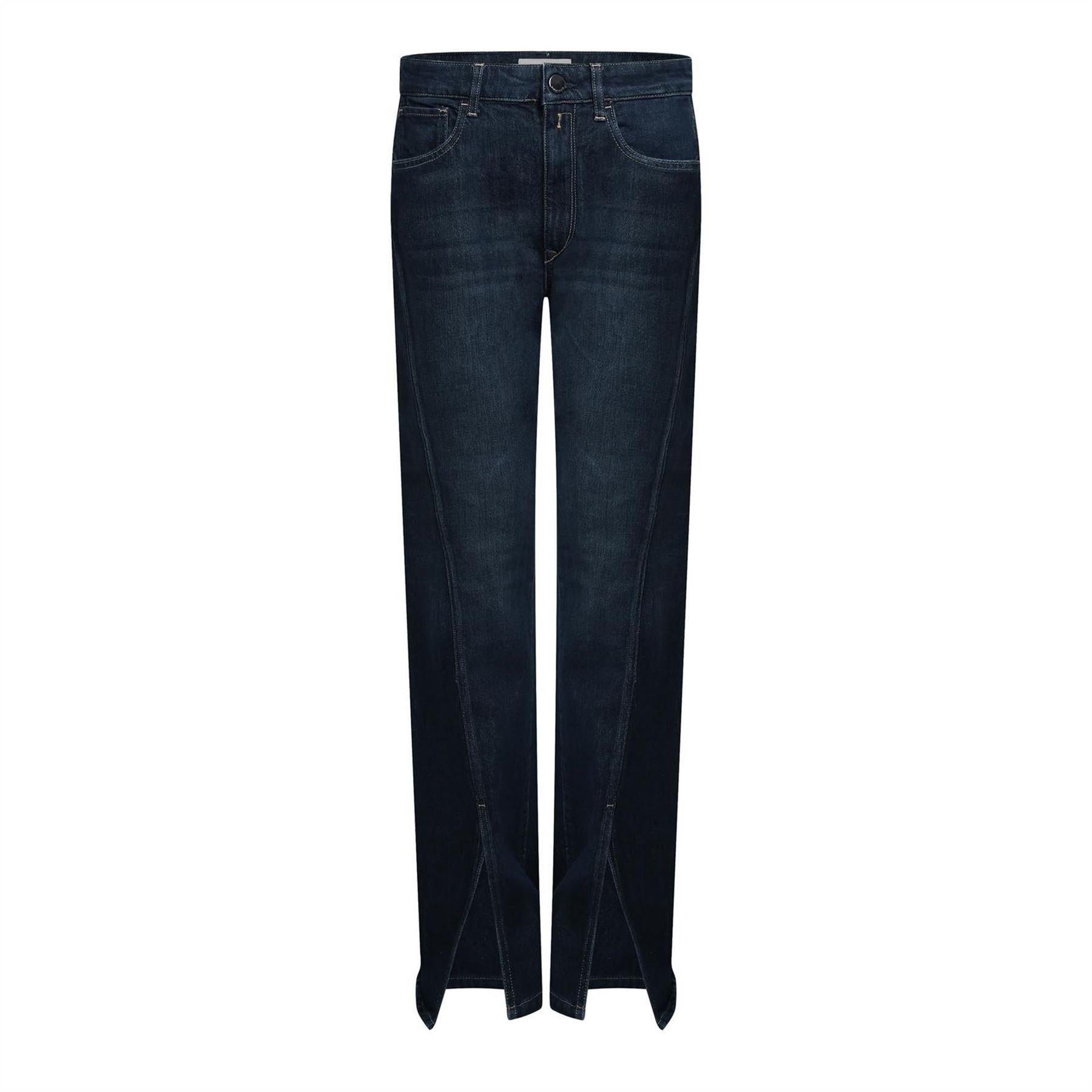 Blue - Front - Replay Mens Straight Jeans