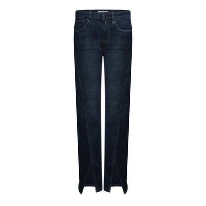 Blue - Front - Replay Mens Straight Jeans