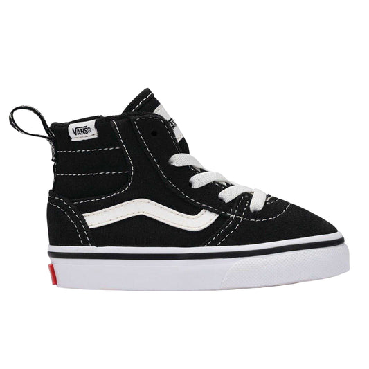Black - Front - Vans Childrens-Kids Ward High Top Trainers