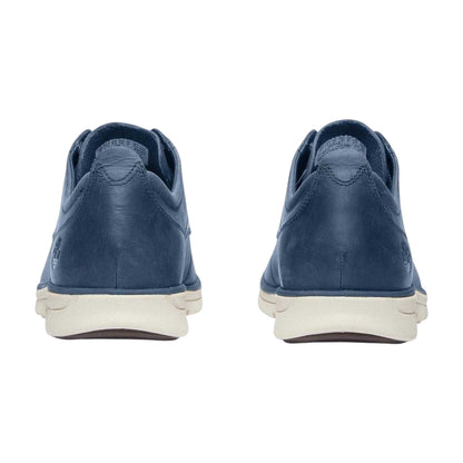 Navy - Back - Timberland Mens Bradstreet Leather Trainers