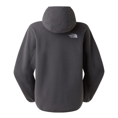 Anthracite Grey - Back - The North Face Womens-Ladies Oxara Fleece Raglan Hoodie