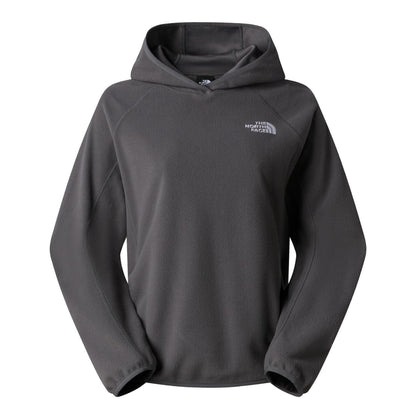 Anthracite Grey - Front - The North Face Womens-Ladies Oxara Fleece Raglan Hoodie