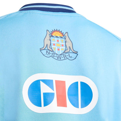 Sky Blue-Navy - Lifestyle - Adidas Mens NSW Blues Home Jersey
