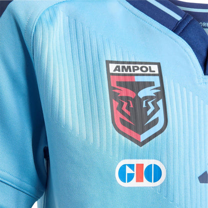 Sky Blue-Navy - Pack Shot - Adidas Mens NSW Blues Home Jersey