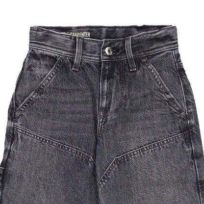 Washed Grey - Side - G-Star Boys Carpenter Wide Leg Jeans