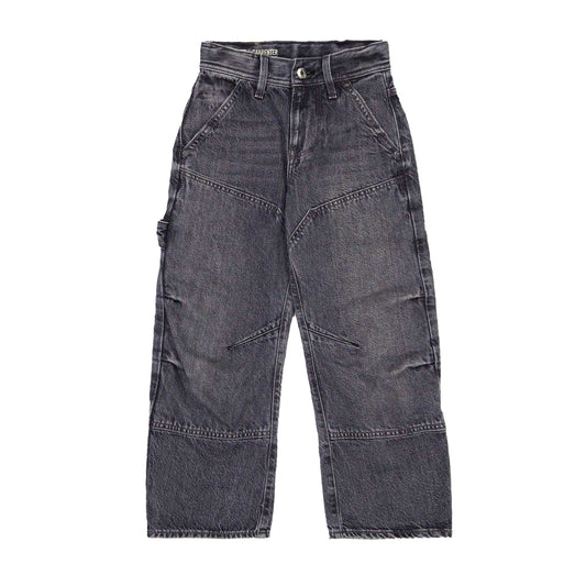 Washed Grey - Front - G-Star Boys Carpenter Wide Leg Jeans