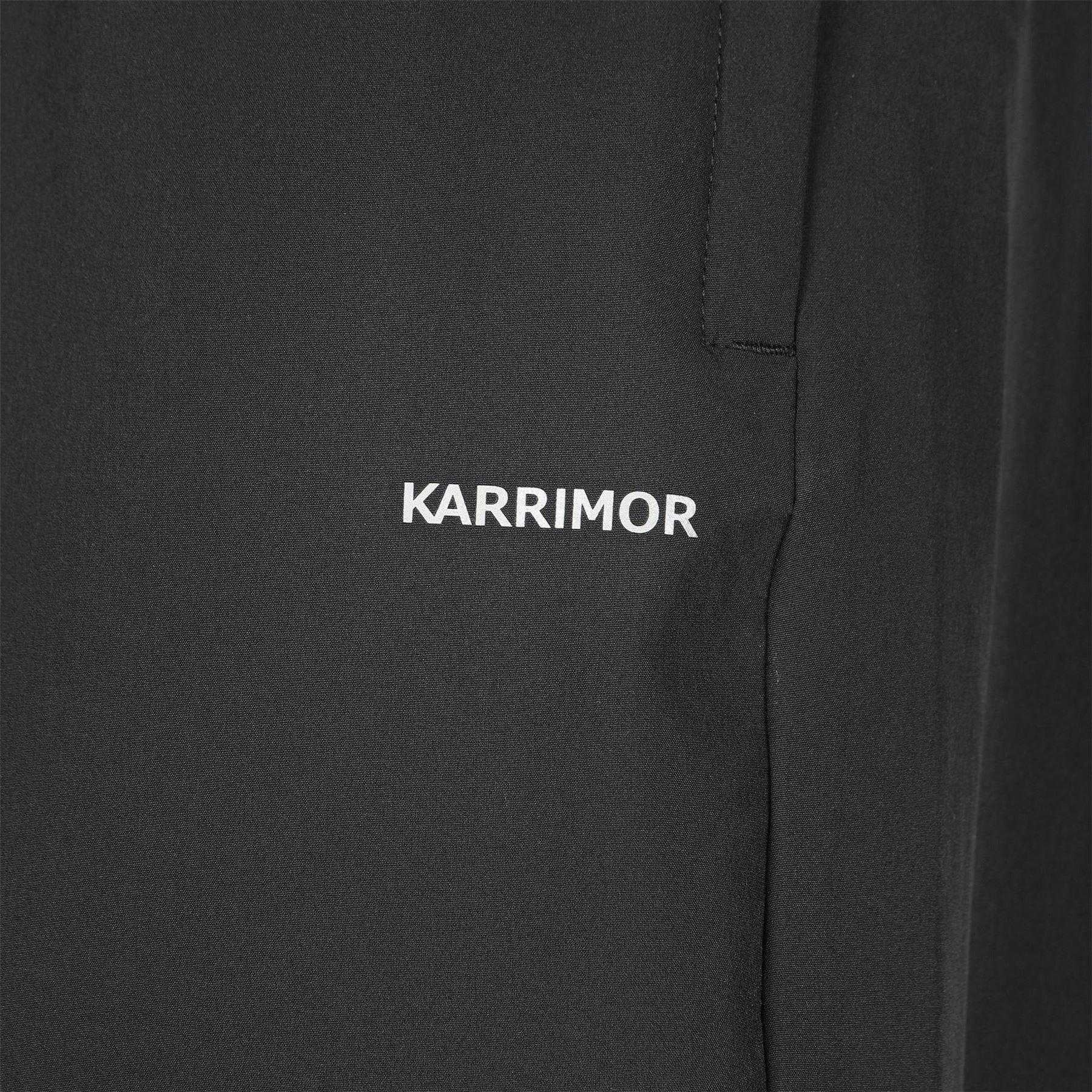 Black - Lifestyle - Karrimor Womens-Ladies Plain Cuffed Trousers