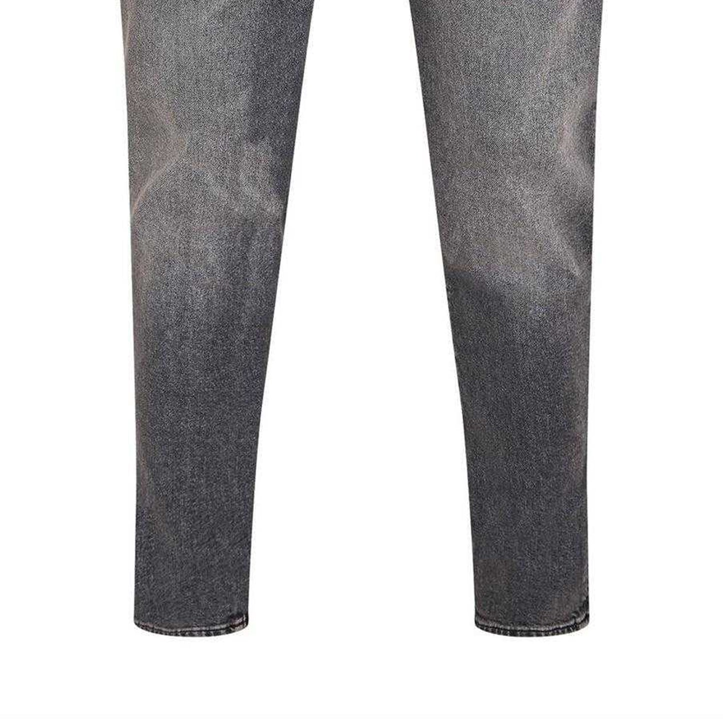 Medium Grey - Side - Boss Mens Denim 5 Pockets Slim Jeans