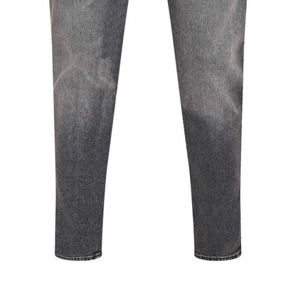 Medium Grey - Side - Boss Mens Denim 5 Pockets Slim Jeans