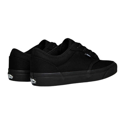 Black - Back - Vans Childrens-Kids Atwood Flat Trainers