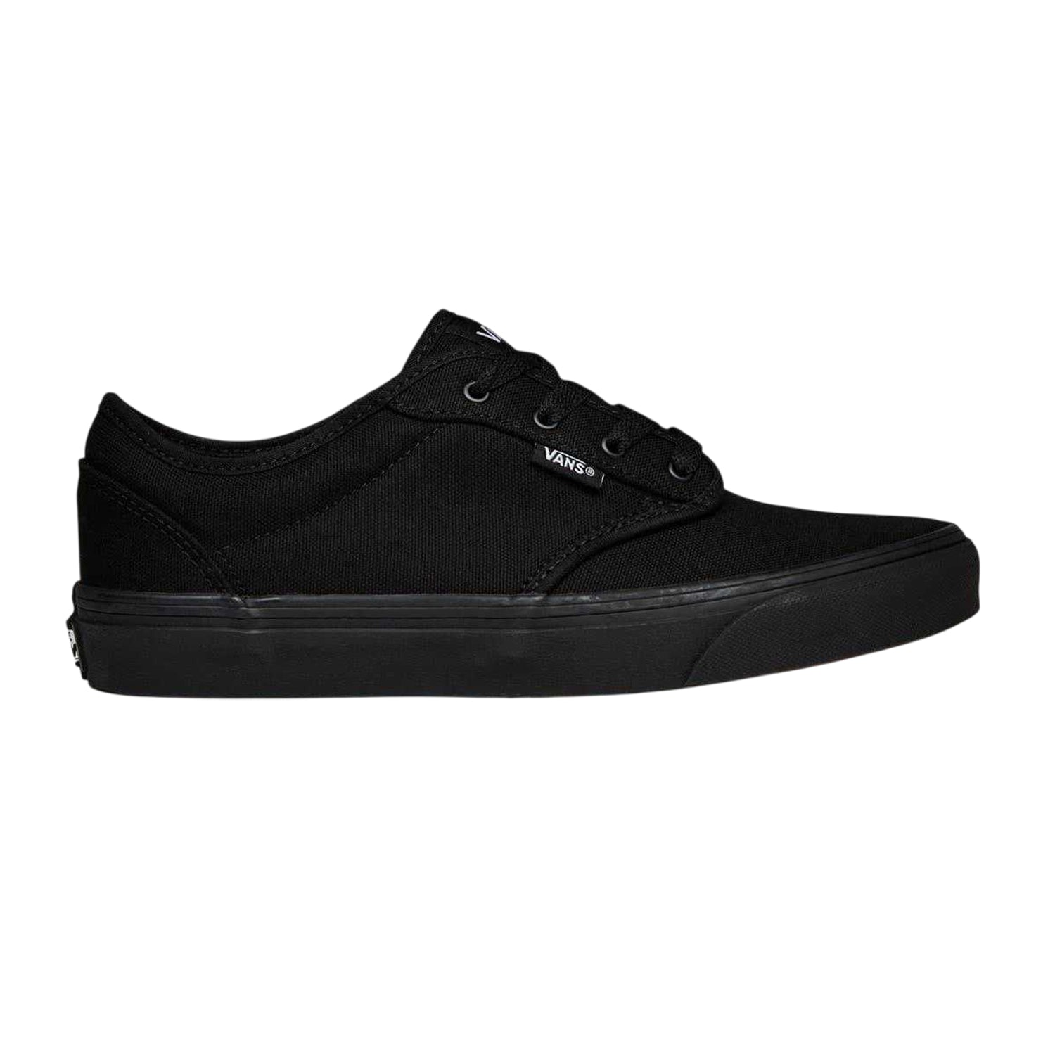 Black - Lifestyle - Vans Childrens-Kids Atwood Flat Trainers