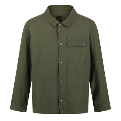 Capulet - Front - Regatta Mens Jayden Plain Long-Sleeved Shirt