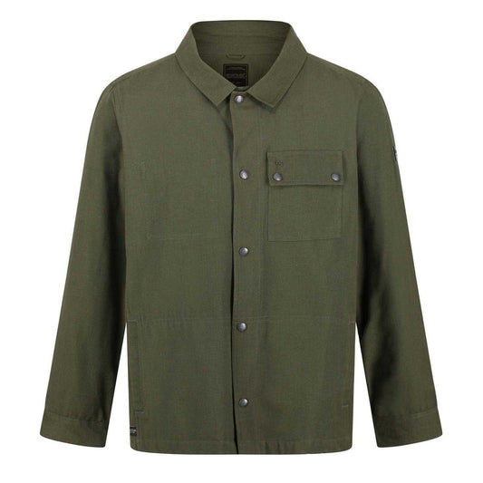 Capulet - Front - Regatta Mens Jayden Plain Long-Sleeved Shirt