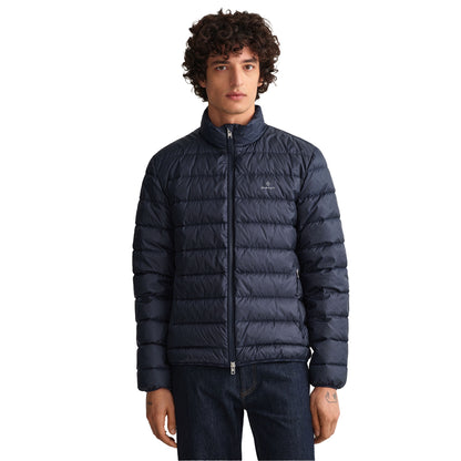 Blue - Side - Gant Mens Down Lightweight Padded Jacket
