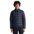 Blue - Side - Gant Mens Down Lightweight Padded Jacket