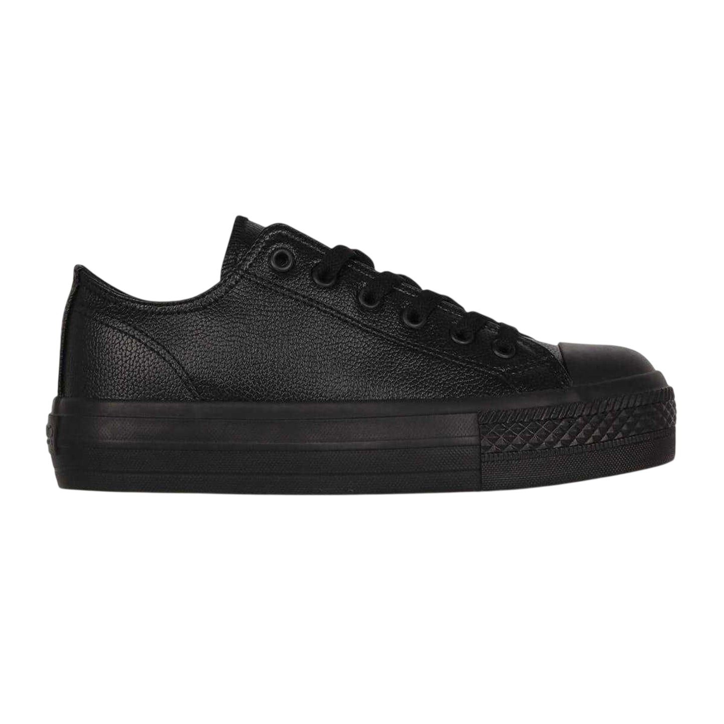 Black - Front - SoulCal Womens-Ladies Platform Trainers