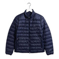 Blue - Front - Gant Mens Down Lightweight Padded Jacket
