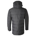 Charcoal - Back - Luke 1977 Mens Utilitarian 2 Technical Padded Jacket