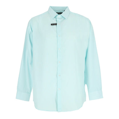 White-Light Green - Front - Scotch And Soda Mens Stripe Long-Sleeved Shirt
